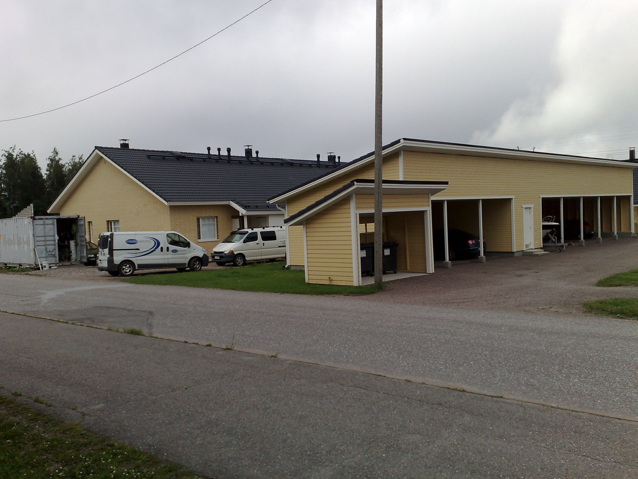 As oy Joukahaisen Safiiri rakentamisvaiheessa 7/2008